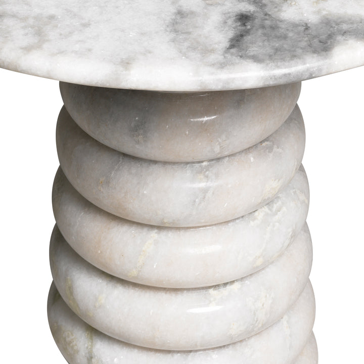 Side Table Lerici - White marble