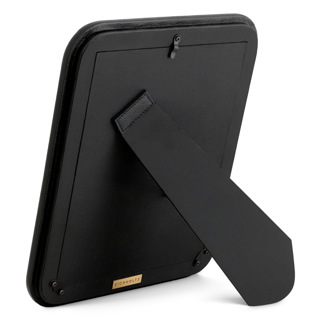 Picture Frame Elvane set of 2 - Black leather