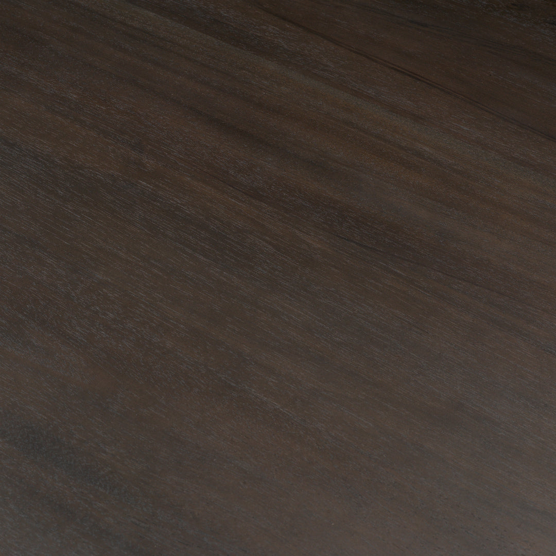Desk Windsor - Solid mahogany wood | coffee finish