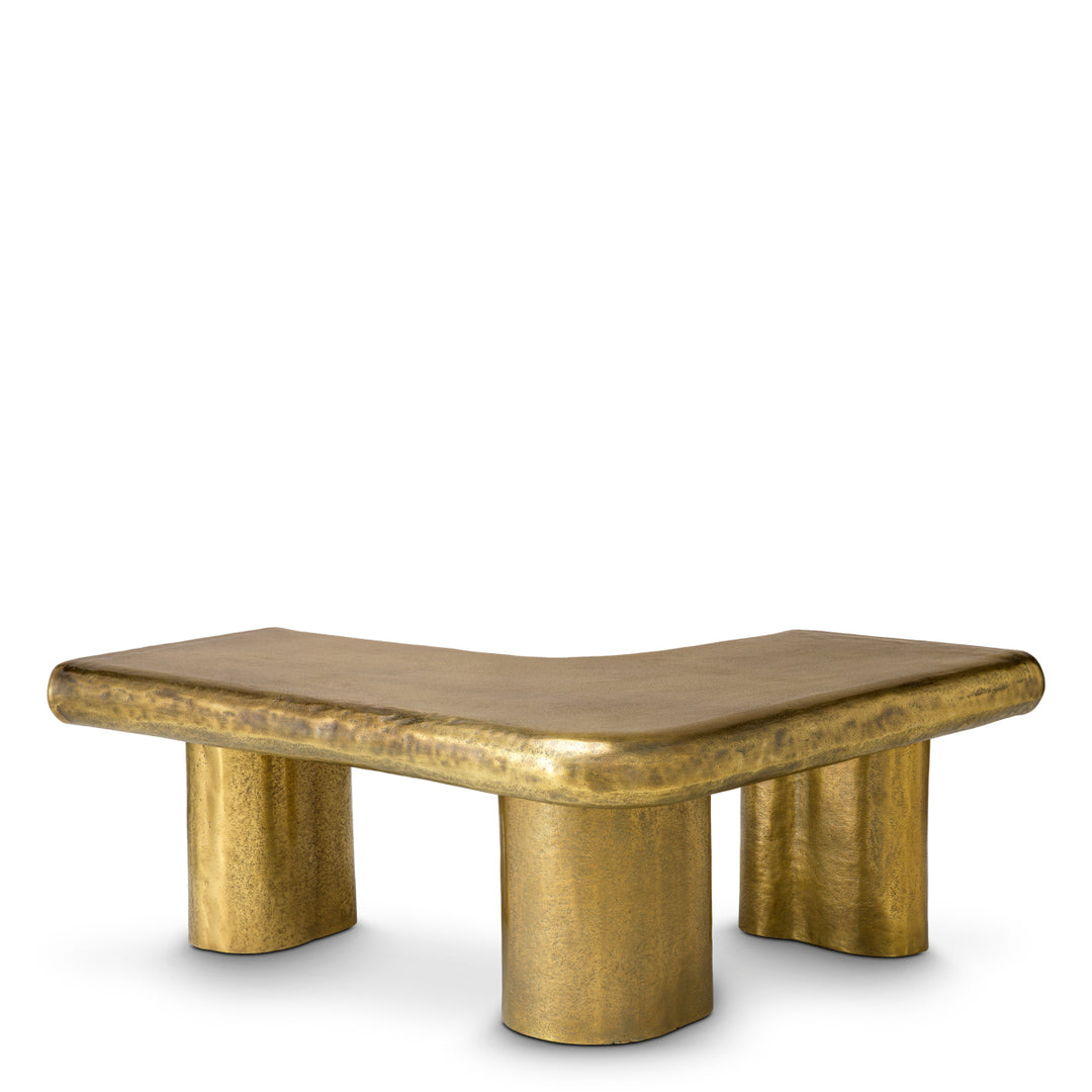 Coffee Table Bellington - Vintage brass finish