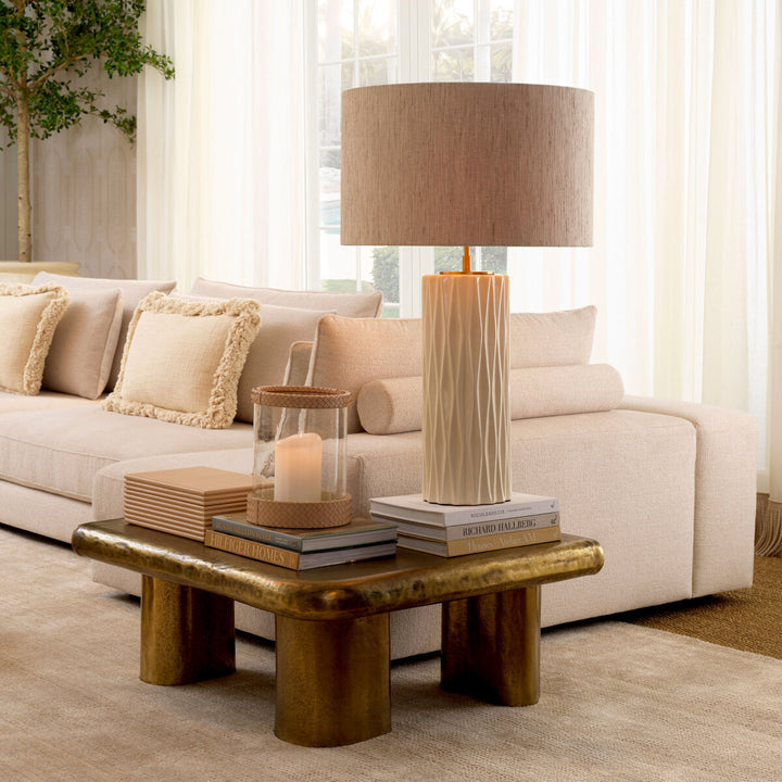 Coffee Table Bellington - Vintage brass finish