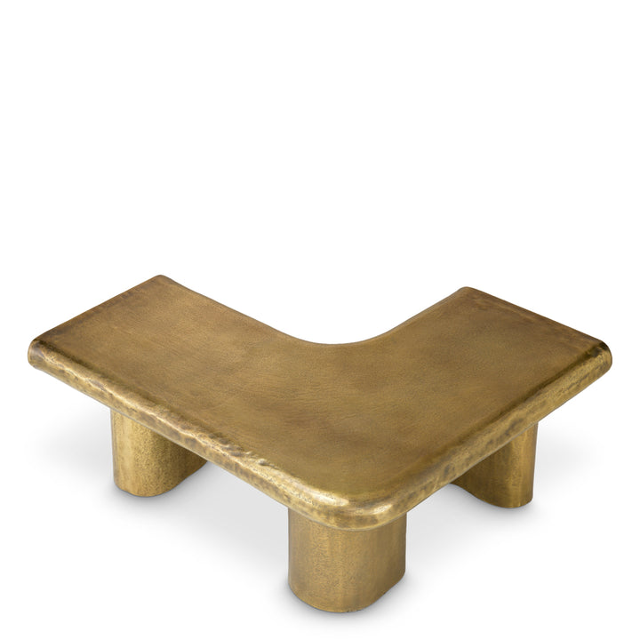 Coffee Table Bellington - Vintage brass finish