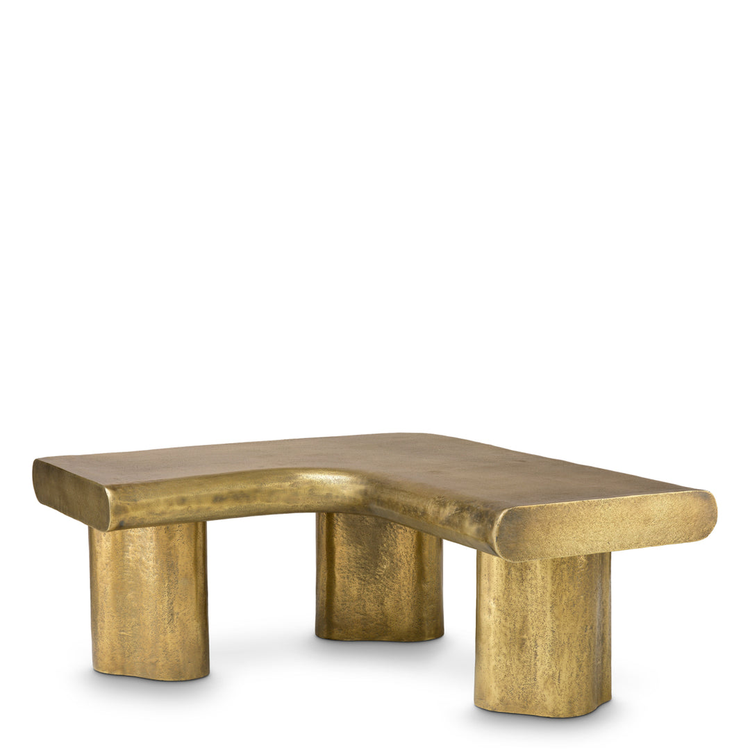 Coffee Table Bellington - Vintage brass finish
