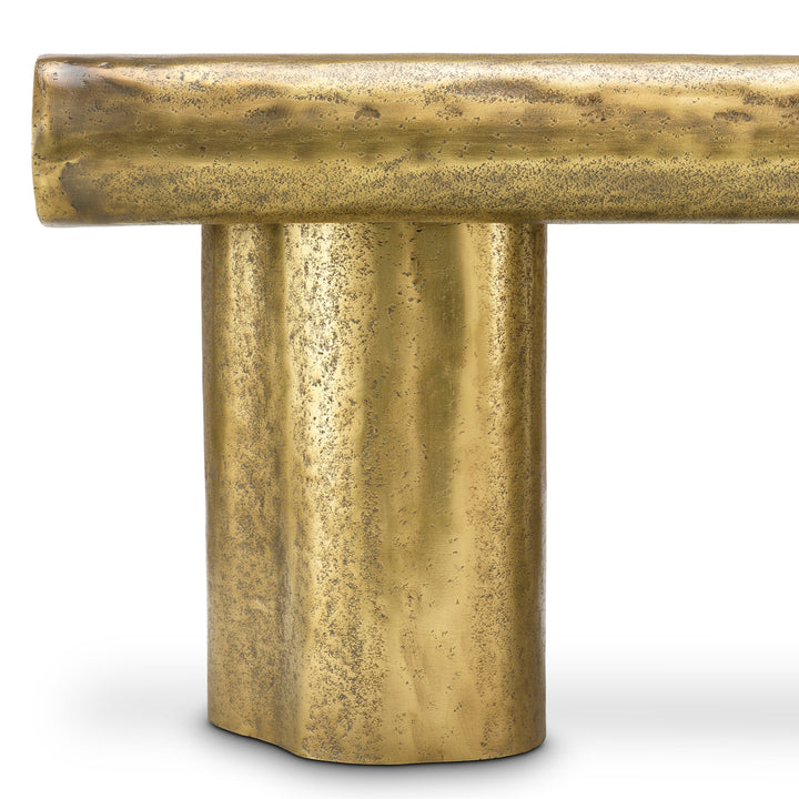Coffee Table Bellington - Vintage brass finish