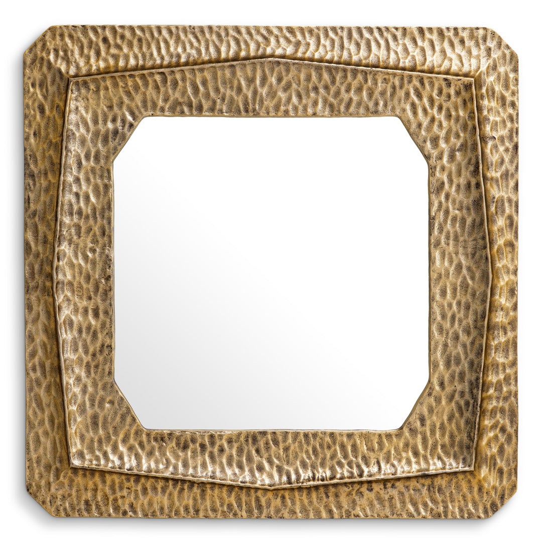 Mirror Thatcher - Vintage brass finish