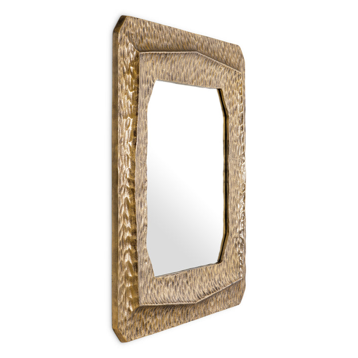 Mirror Thatcher - Vintage brass finish