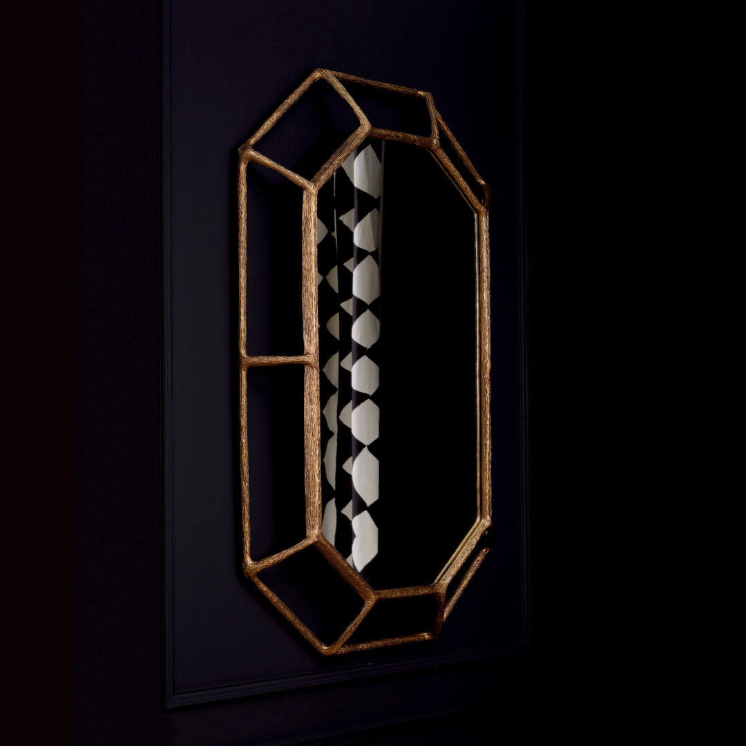 Mirror Rinaldi - Vintage brass finish