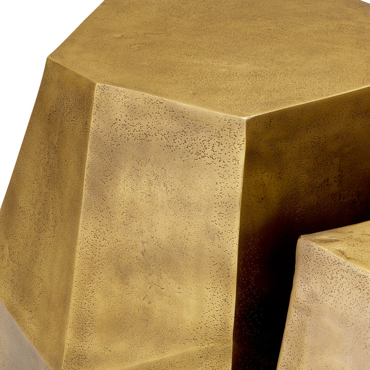 Coffee Table Urbino set of 2 - Vintage brass finish