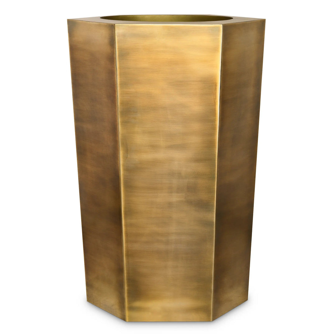 Planter Montura High Vintage Brass Finish - image 1