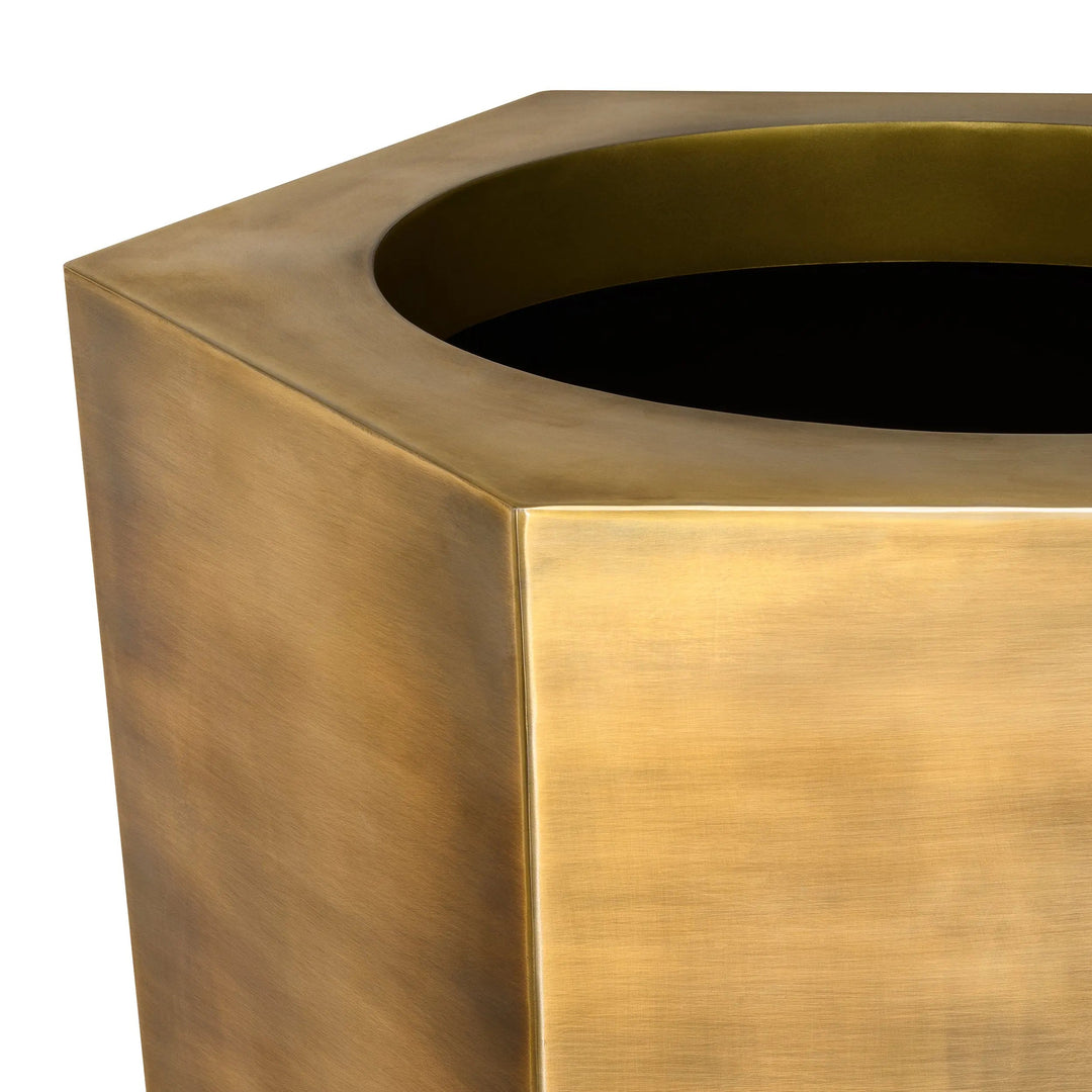 Planter Montura High Vintage Brass Finish - image 5