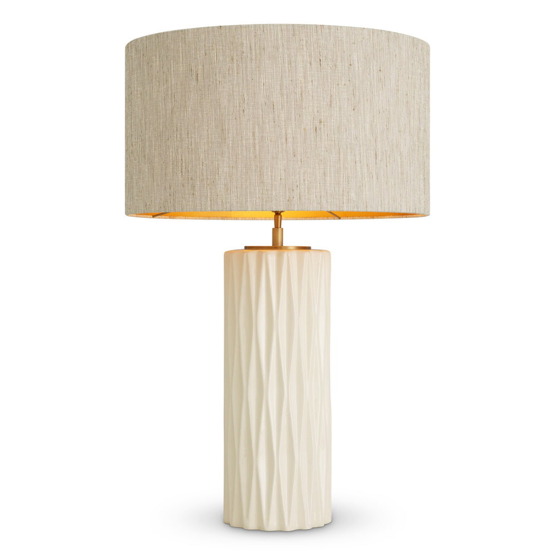 Table Lamp Amarello - Cream ceramic