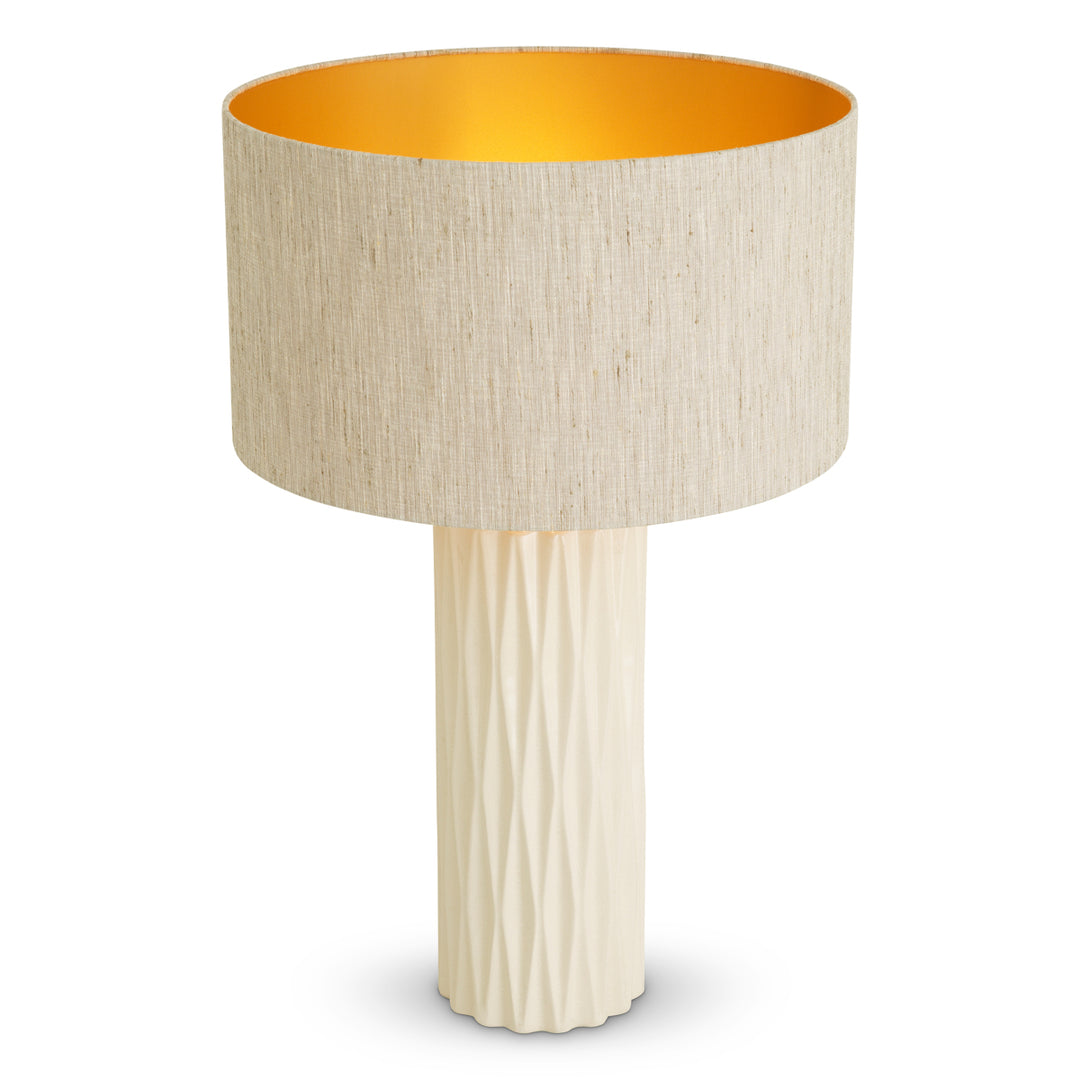Table Lamp Amarello - Cream ceramic