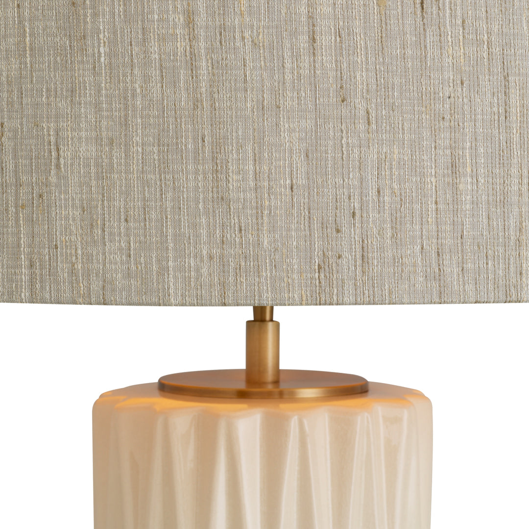Table Lamp Amarello - Cream ceramic
