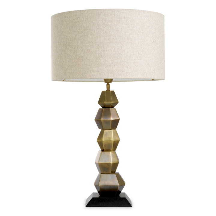 Table Lamp Lior - Vintage brass finish