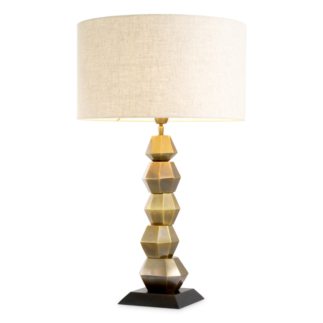 Table Lamp Lior - Vintage brass finish