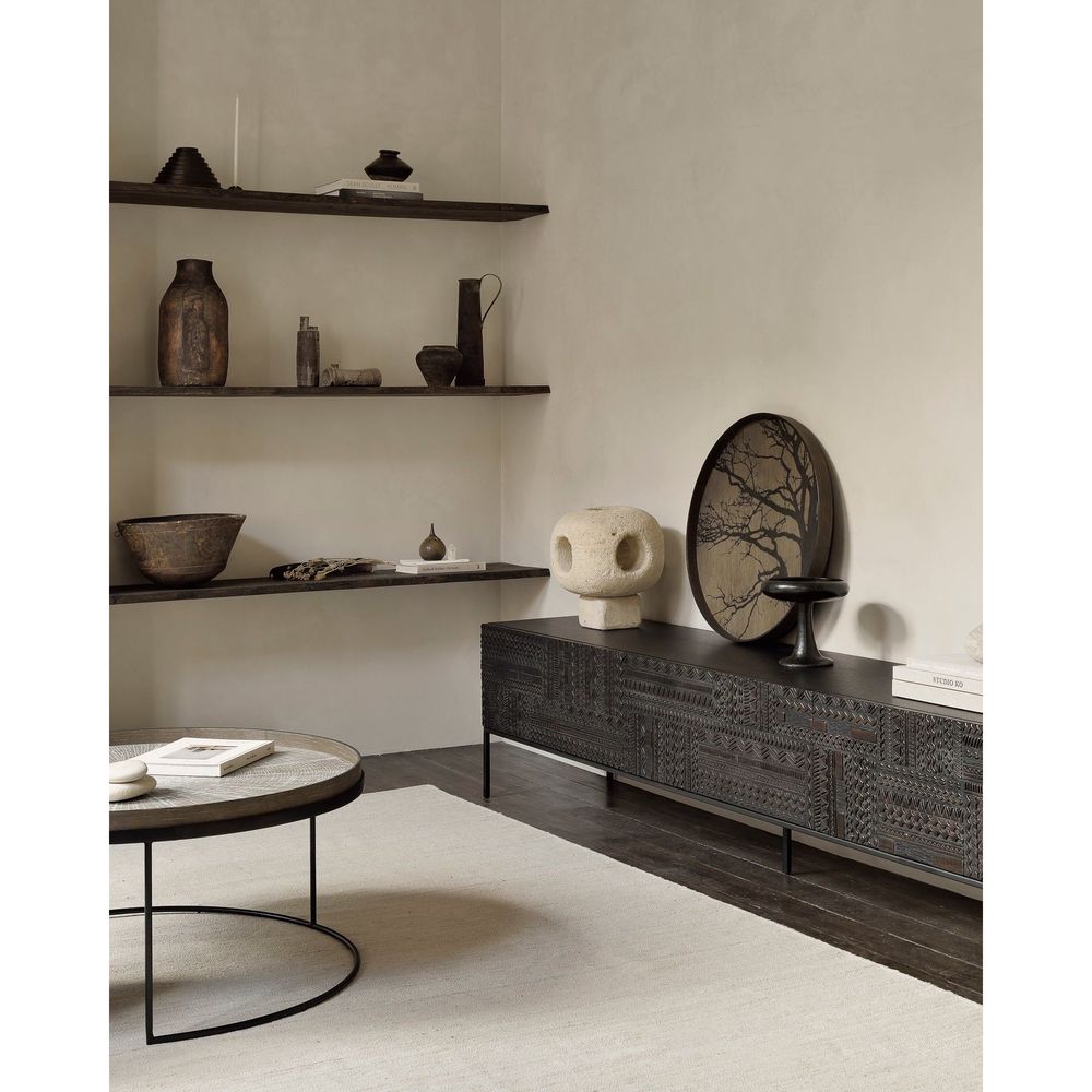 Serveware: Trays Tree Wooden Tray - Black