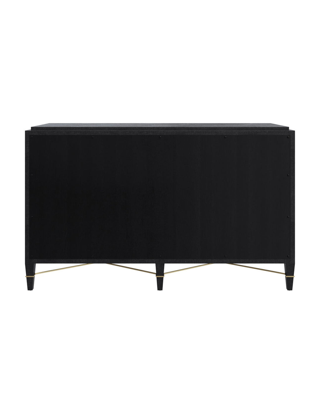 Dressers & Chests Verona Black Six-Drawer Chest