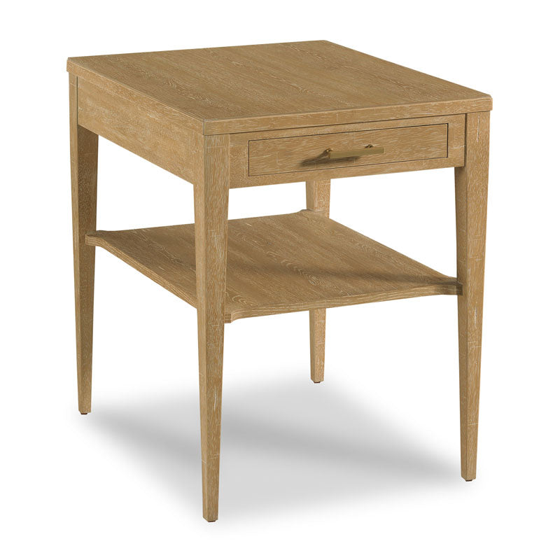 Provence Lamp Table-Woodbridge Furniture-WOODB-1221-23-Side TablesLimewash-3-France and Son