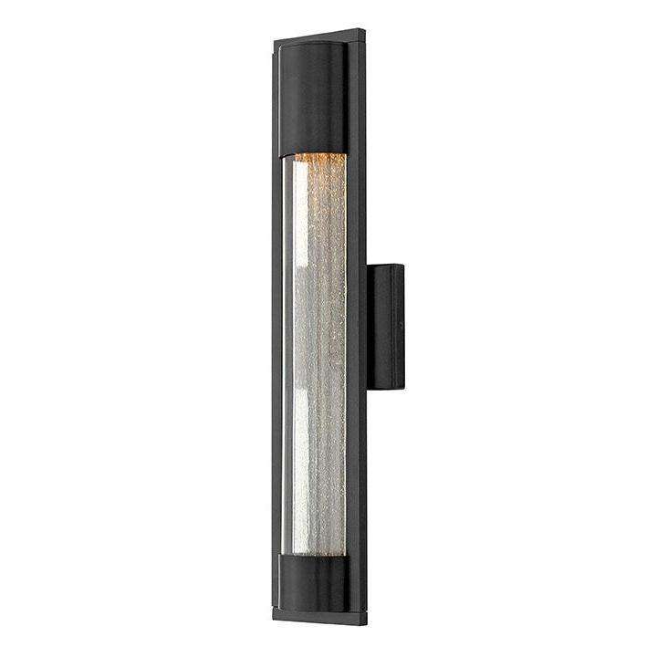 Outdoor Mist - Medium Wall Mount Lantern-Hinkley Lighting-HINKLEY-1224SK-Outdoor Wall SconcesSatin Black-2-France and Son