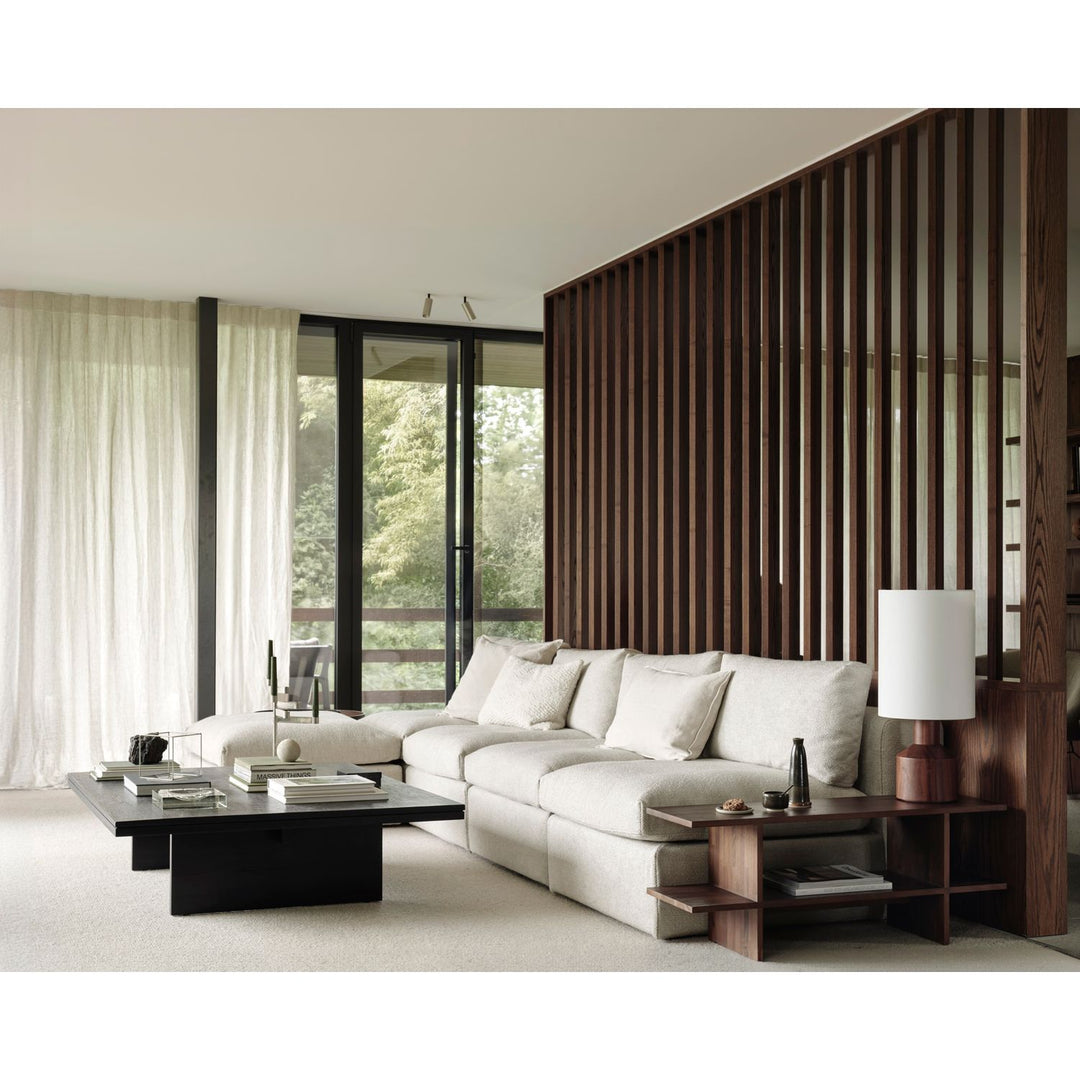 Mellow Modular Sofa Set - 2 Center Seats, Corner, End Seat & Footstool - lifestyle