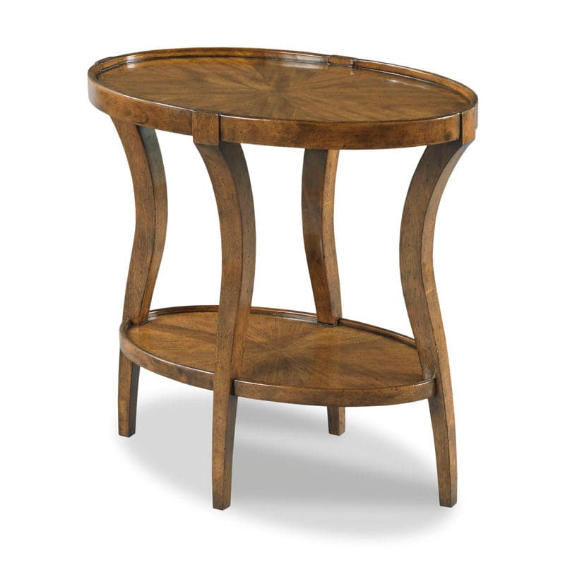 Linwood Oval Side Table-Woodbridge Furniture-WOODB-1241-20-Side Tables-1-France and Son