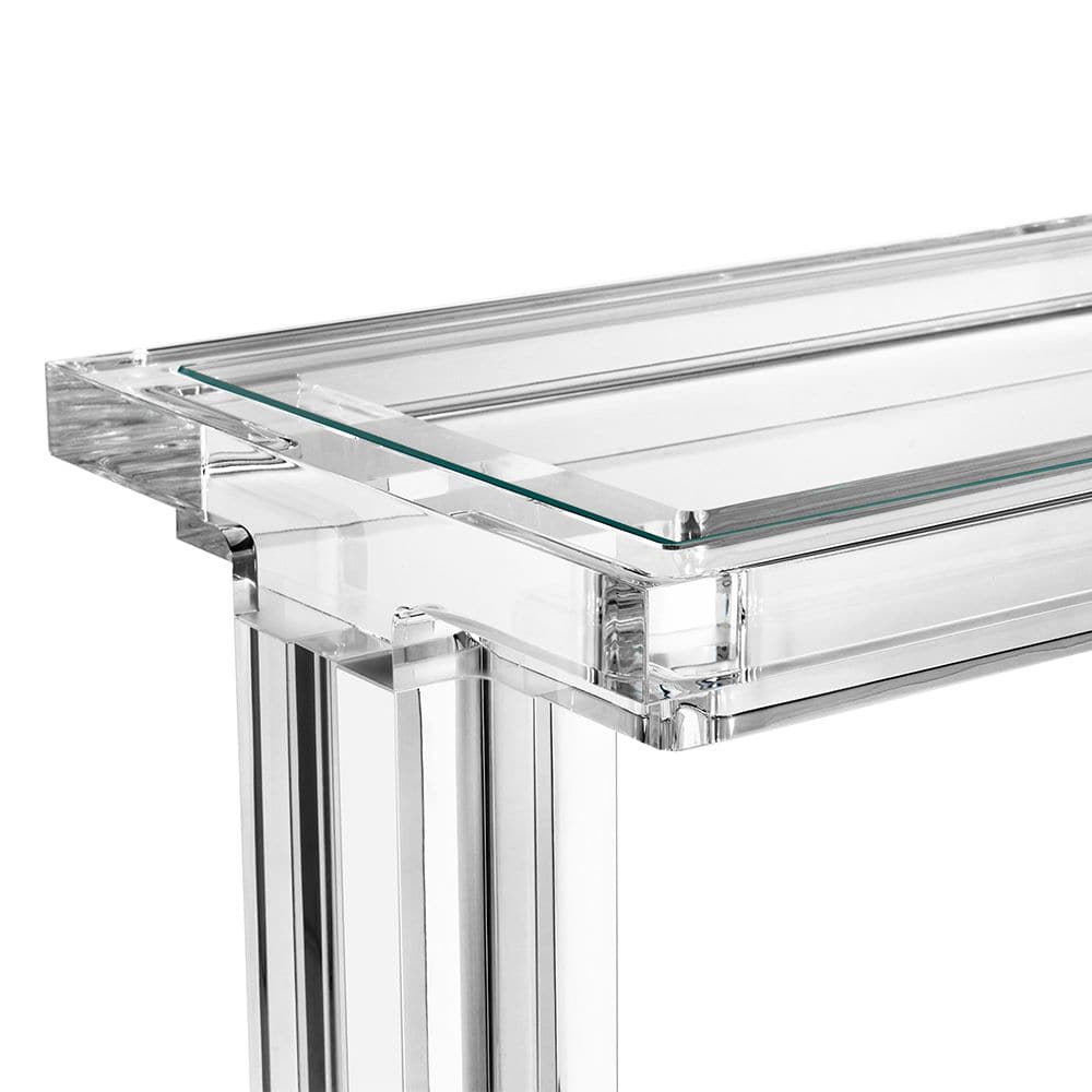 Side Tables Rowan HUGGING TABLE - Clear