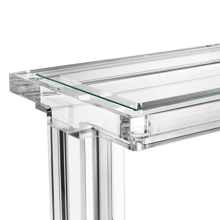 Side Tables Rowan HUGGING TABLE - Clear