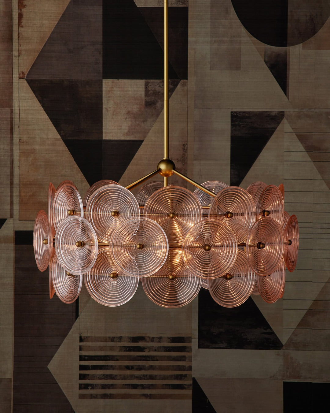 Chandeliers Whirlwind Medium Pink Chandelier
