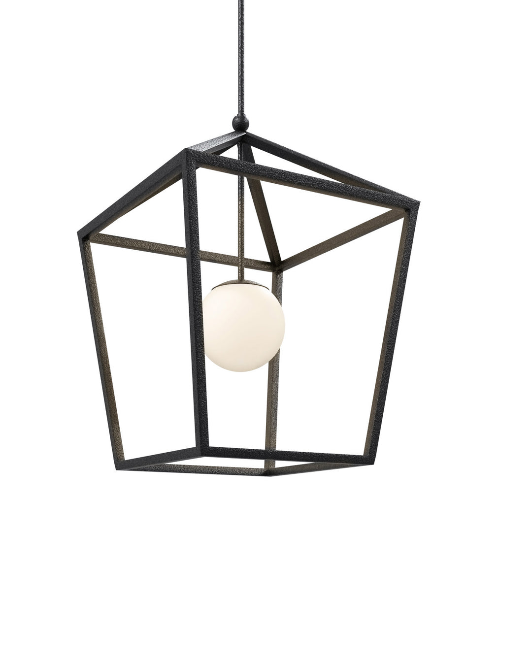 Denison Large Black Outdoor Lantern
