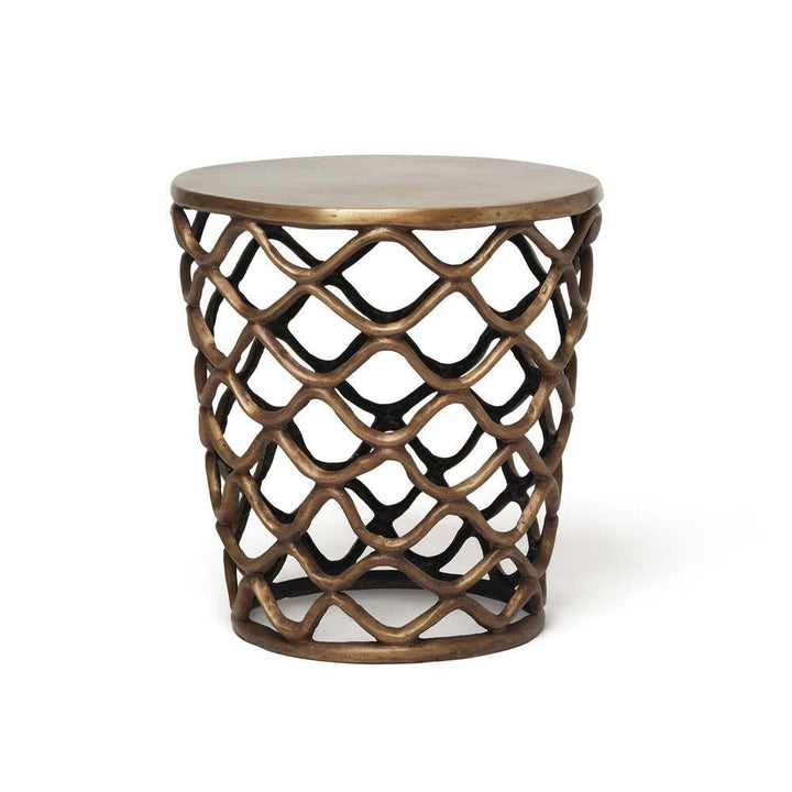Side Tables Lattice Accent Table