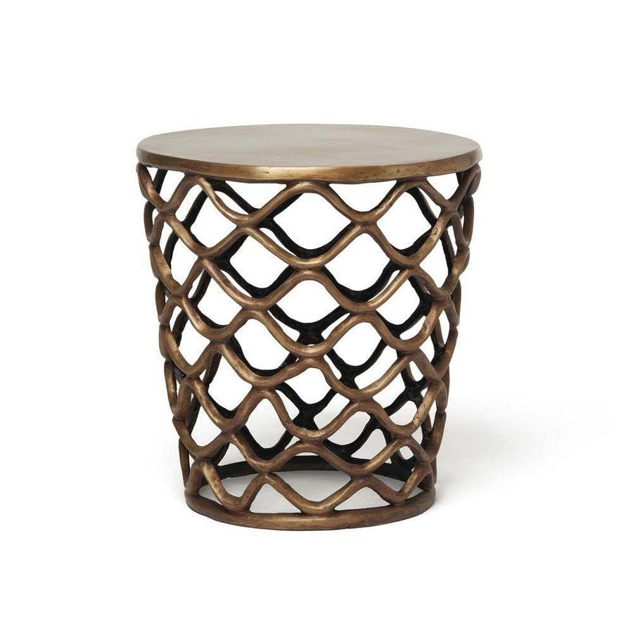 Side Tables Lattice Accent Table