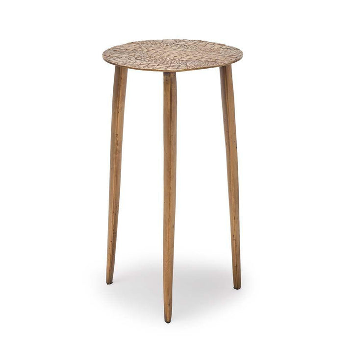 Side Tables Saxon Accent Table - Antique Brass