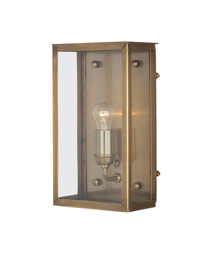 Outdoor Wall Sconces Royster Brass Outdoor Wall Sconce