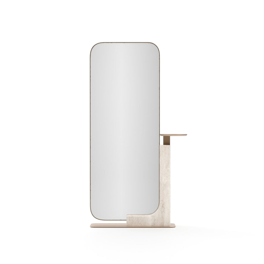 Overlap Floor Mirror