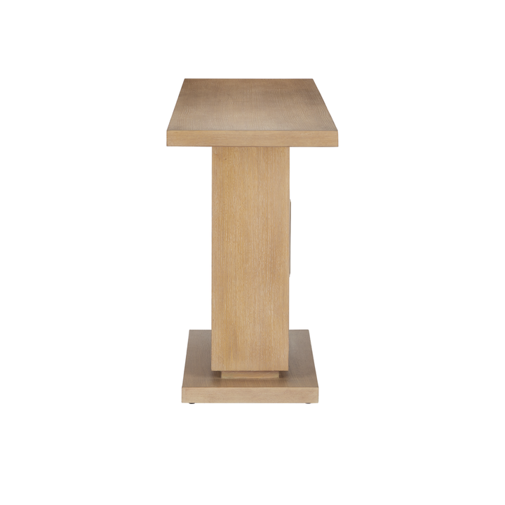 Morombe Washed Oak Console Table