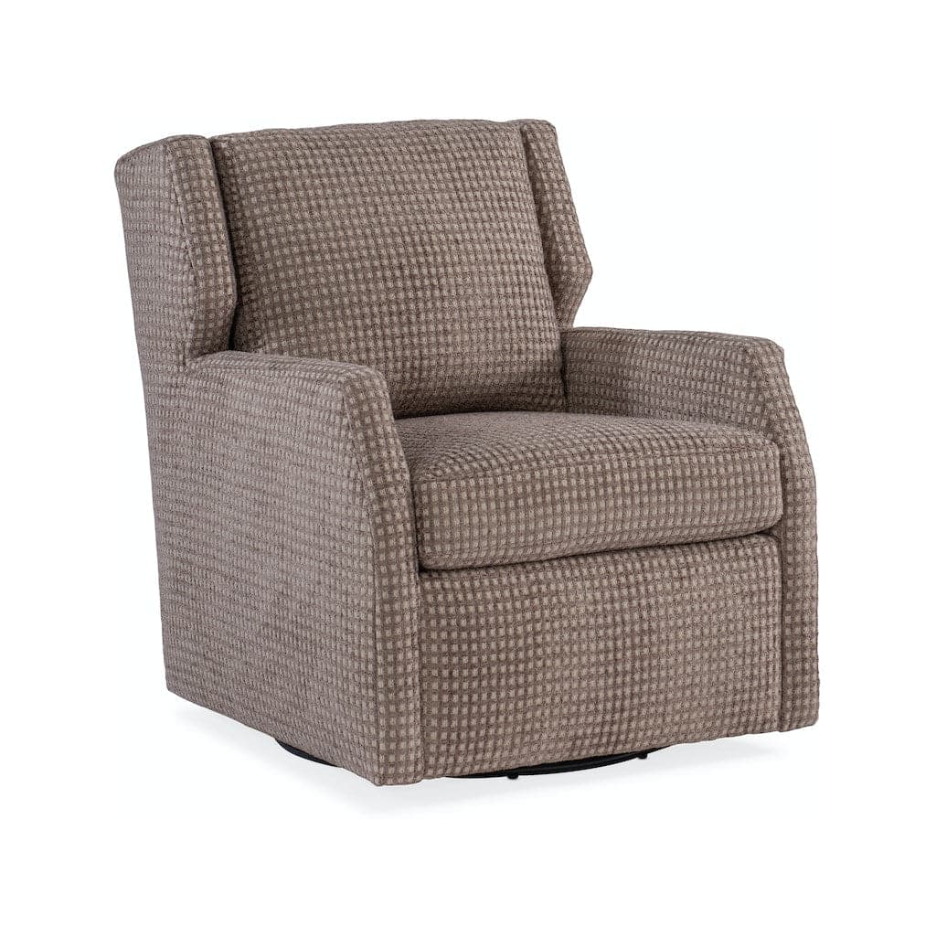 Darra Swivel Chair-Hooker Furniture Custom-HFC-1310-Lounge Chairs-1-France and Son