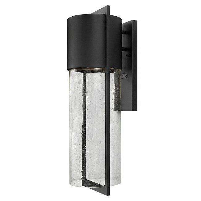 Outdoor Shelter - Large Wall Mount Lantern-Hinkley Lighting-HINKLEY-1325BK-Outdoor Post LanternsBlack-3-France and Son