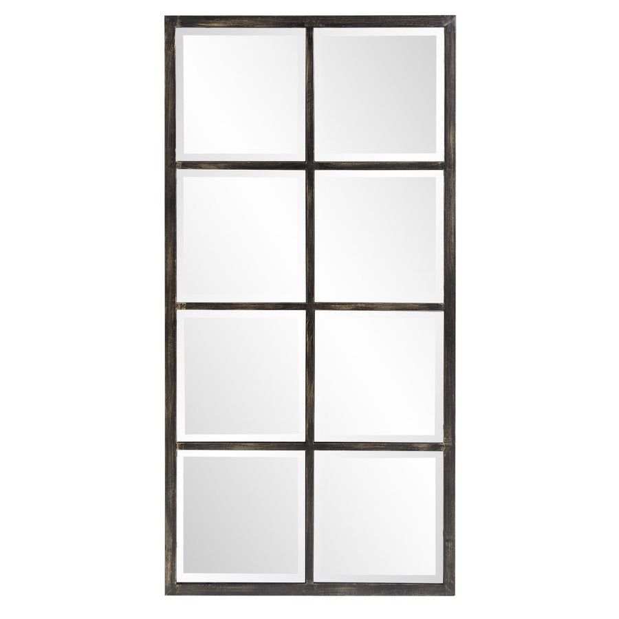Atrium Oil Rubbed Bronze Windowpane Mirror-The Howard Elliott Collection-HOWARD-13365-Mirrors-1-France and Son