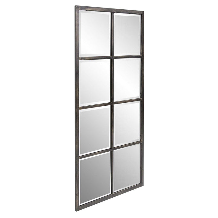 Atrium Oil Rubbed Bronze Windowpane Mirror-The Howard Elliott Collection-HOWARD-13365-Mirrors-3-France and Son