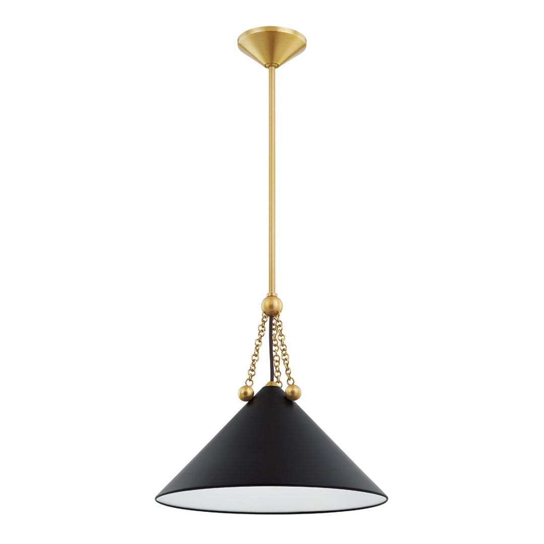 Kalea Pendant-Mitzi-HVL-H784701S-AGB/SBK-PendantsSoft Black-Small-3-France and Son