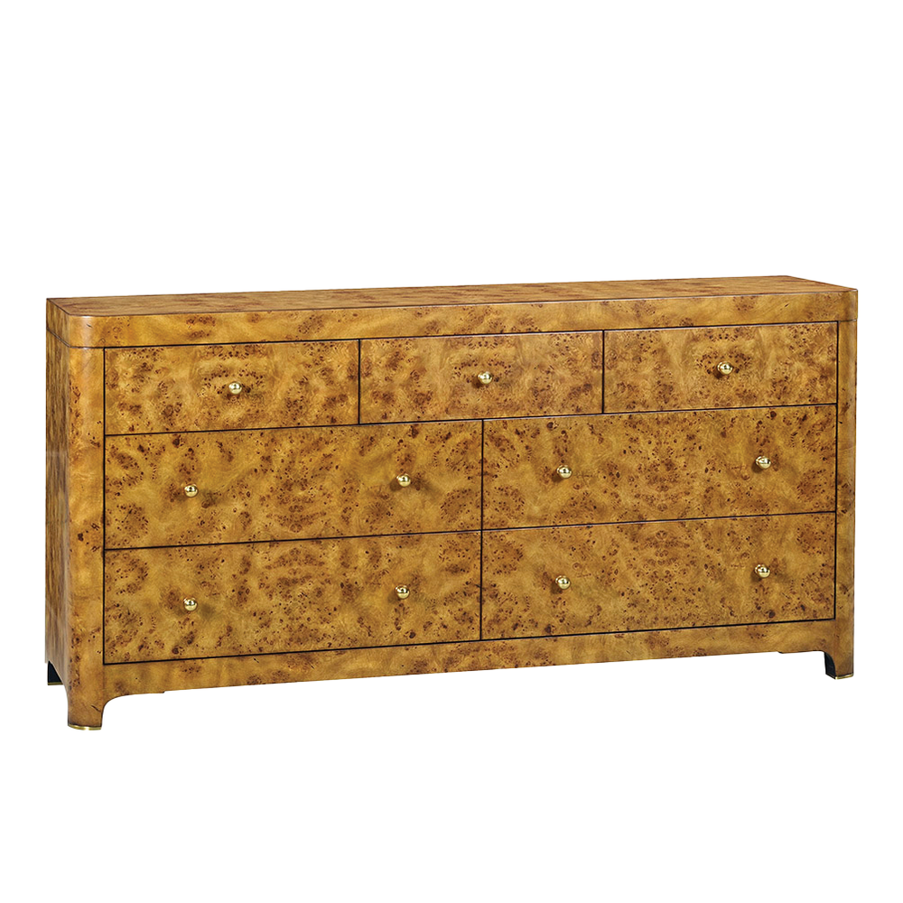 Dressers & Chests Roland 7 Drawer Dresser - Rustic Burl