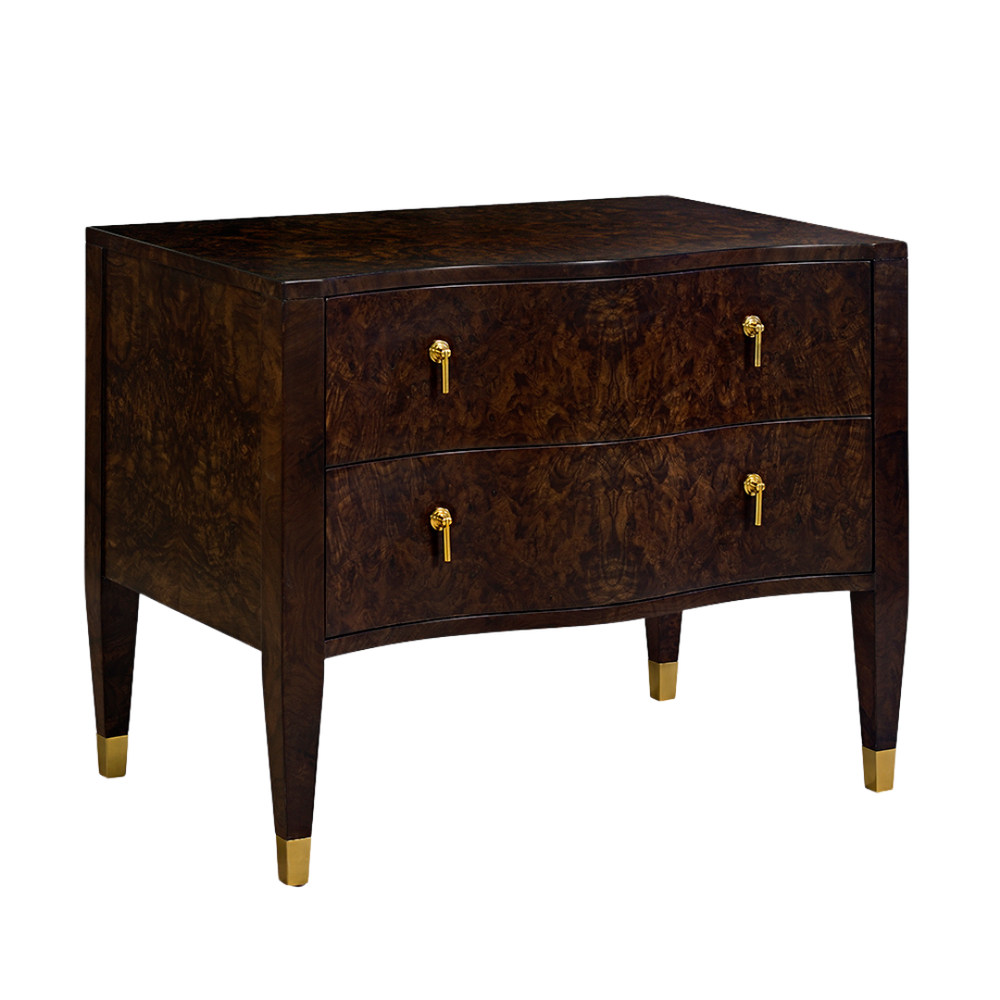 Nightstands Serpentine Nightstand