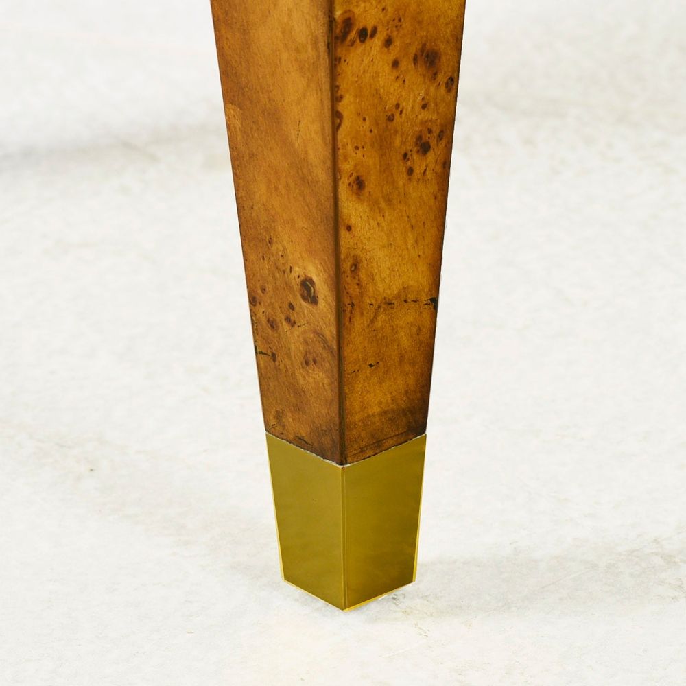 Serpentine Dresser - Rustic Burl