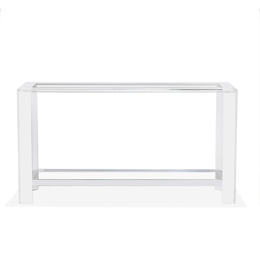 Console Tables Velvet Grand Console - Clear