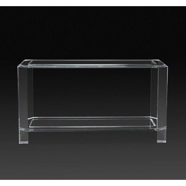 Console Tables Velvet Grand Console - Clear