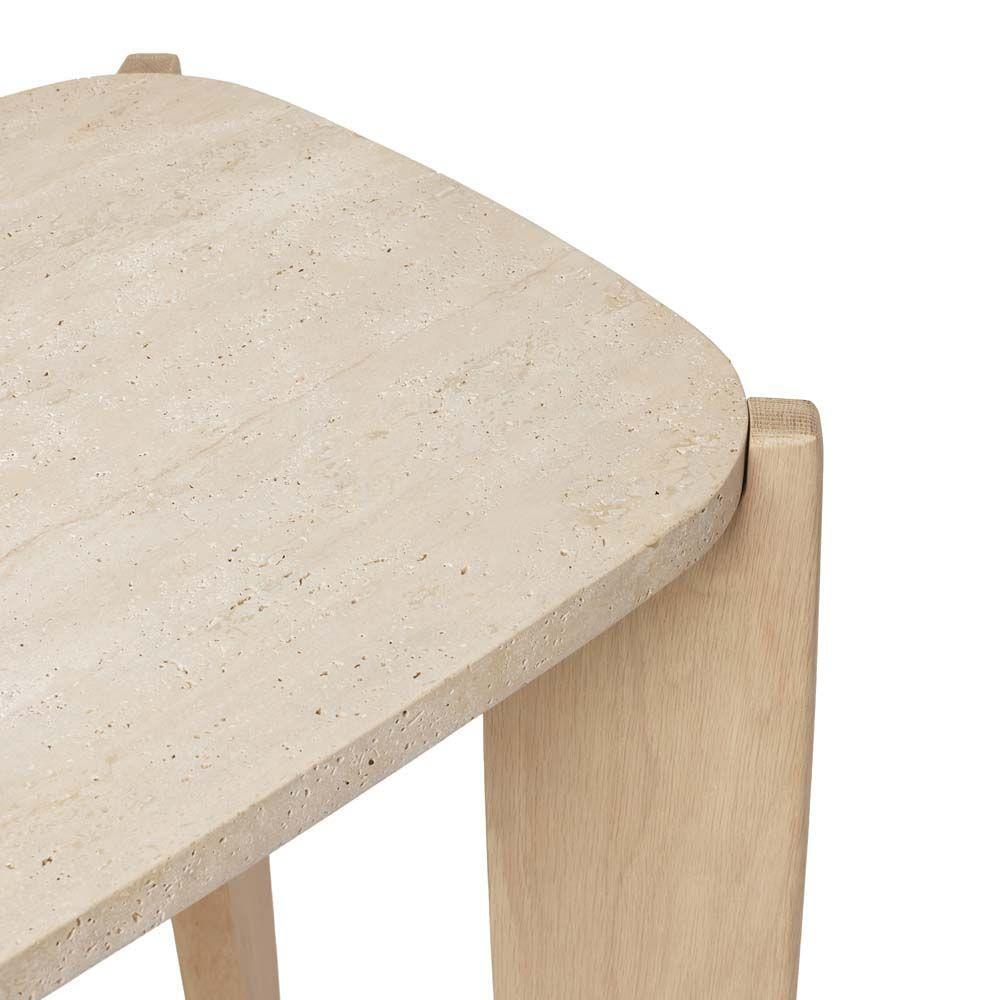 Console Tables Rocco Console - Travertine
