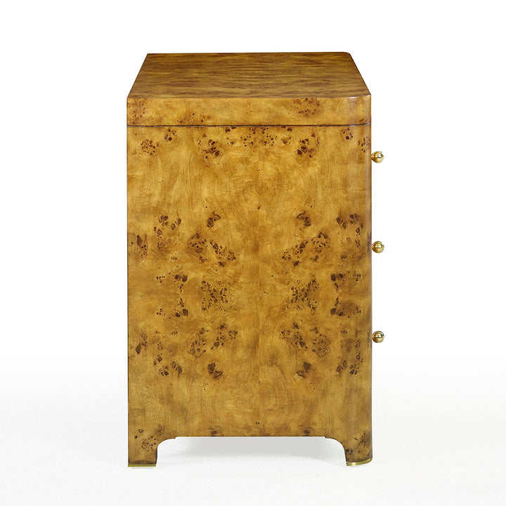 Dressers & Chests Roland 3 Drawer Chest - Rustic Burl