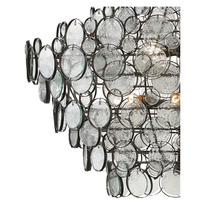 Galahad Large Recycled Glass Chandelier