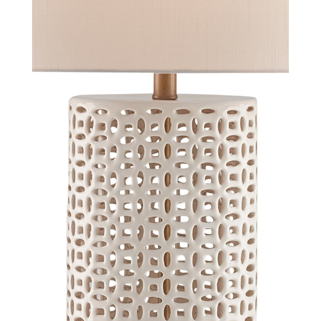 Bellemeade White Table Lamp