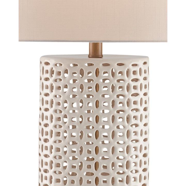 Bellemeade White Table Lamp